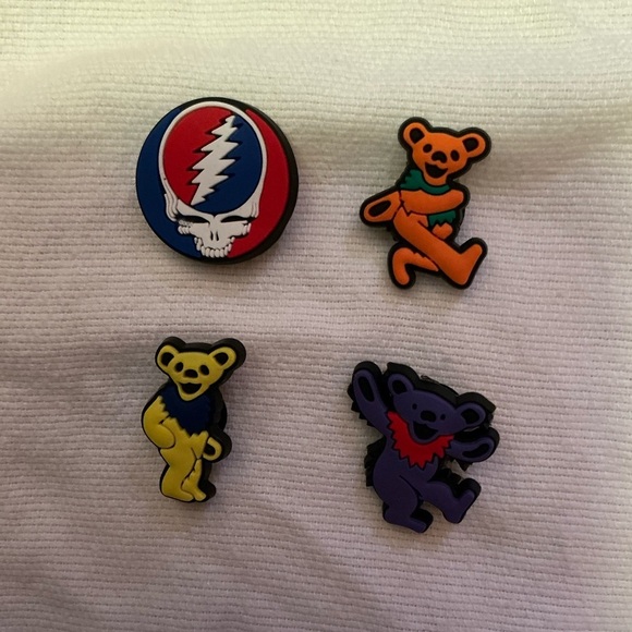 Grateful Dead Jibbitz croc charms NWOT - Picture 2 of 6